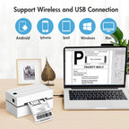 Thermal Label Printer / No Ink Required