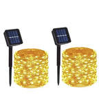 100 LEDS Solar Lights, 8 Modes