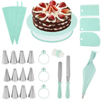 74/6 pc Turntable, Piping Bag, Icing Piping, Nozzle