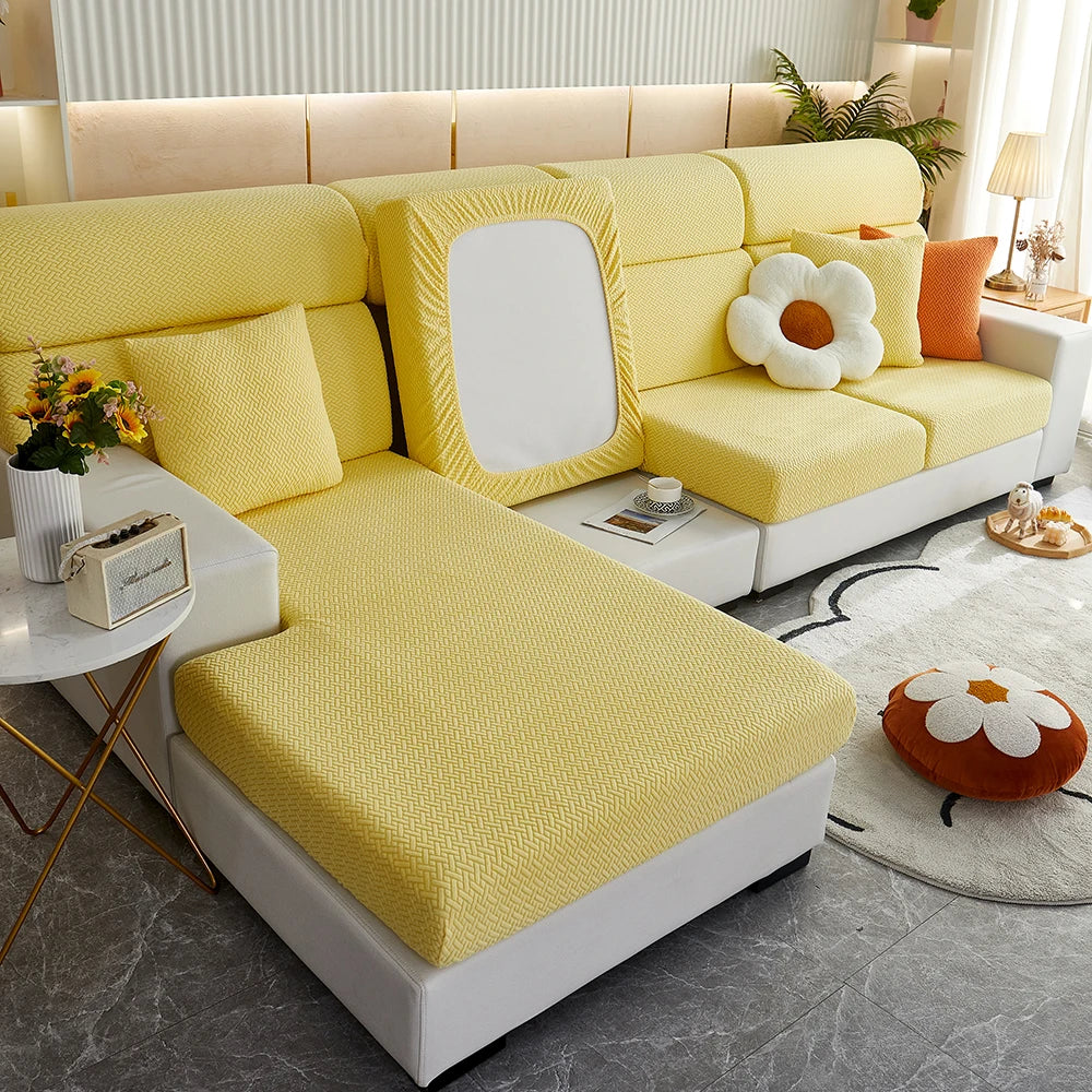 1pc Jacquard Sofa Slipcover