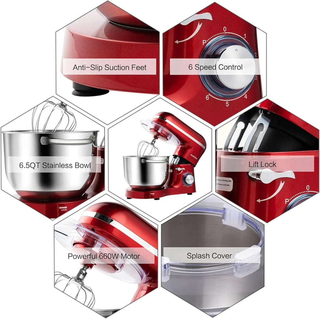 Electric Stand Mixer 6.5QT