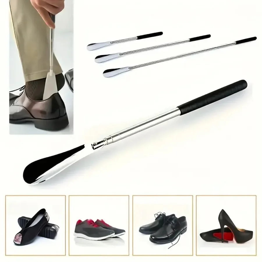 Retractable Stainless Steel Shoe Horn