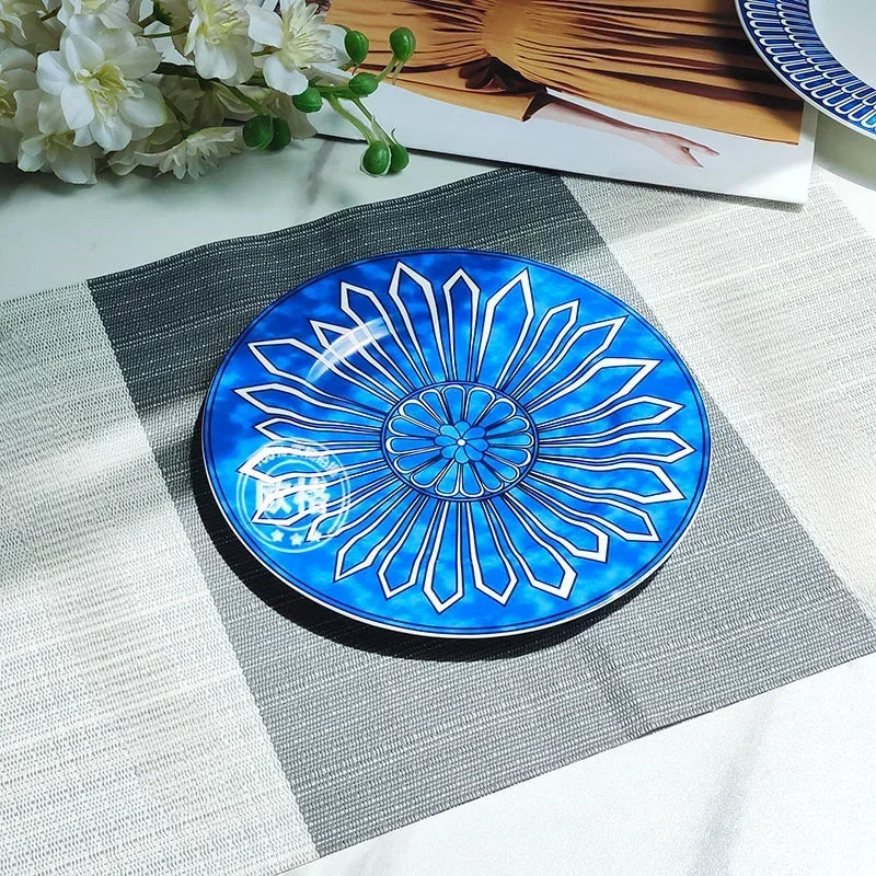 European Style Blue Tableware