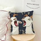 Screaming Goat Pillow Cover