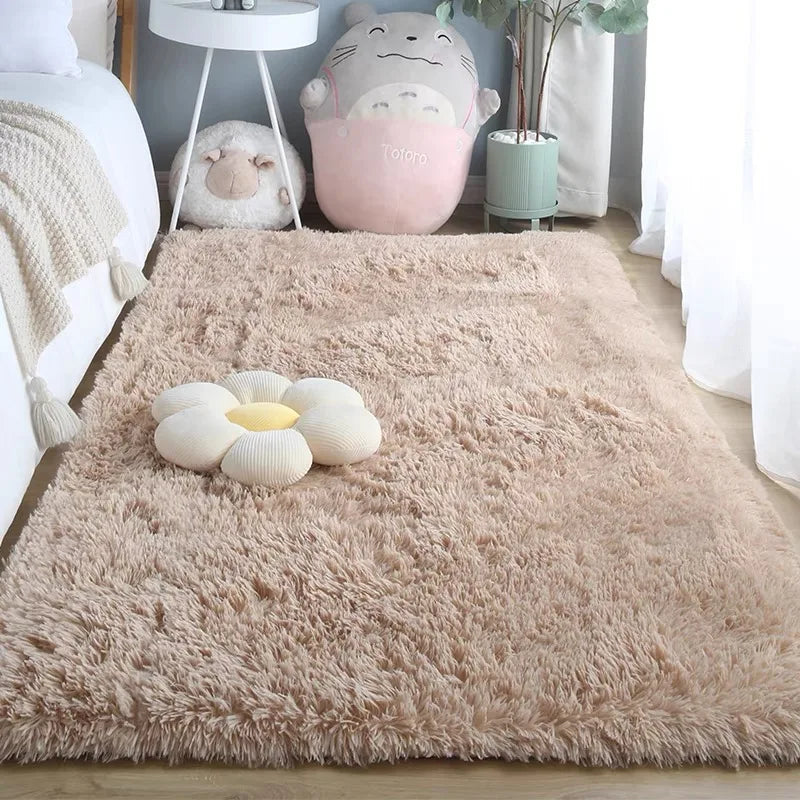 Tie-Dye Plush Carpet