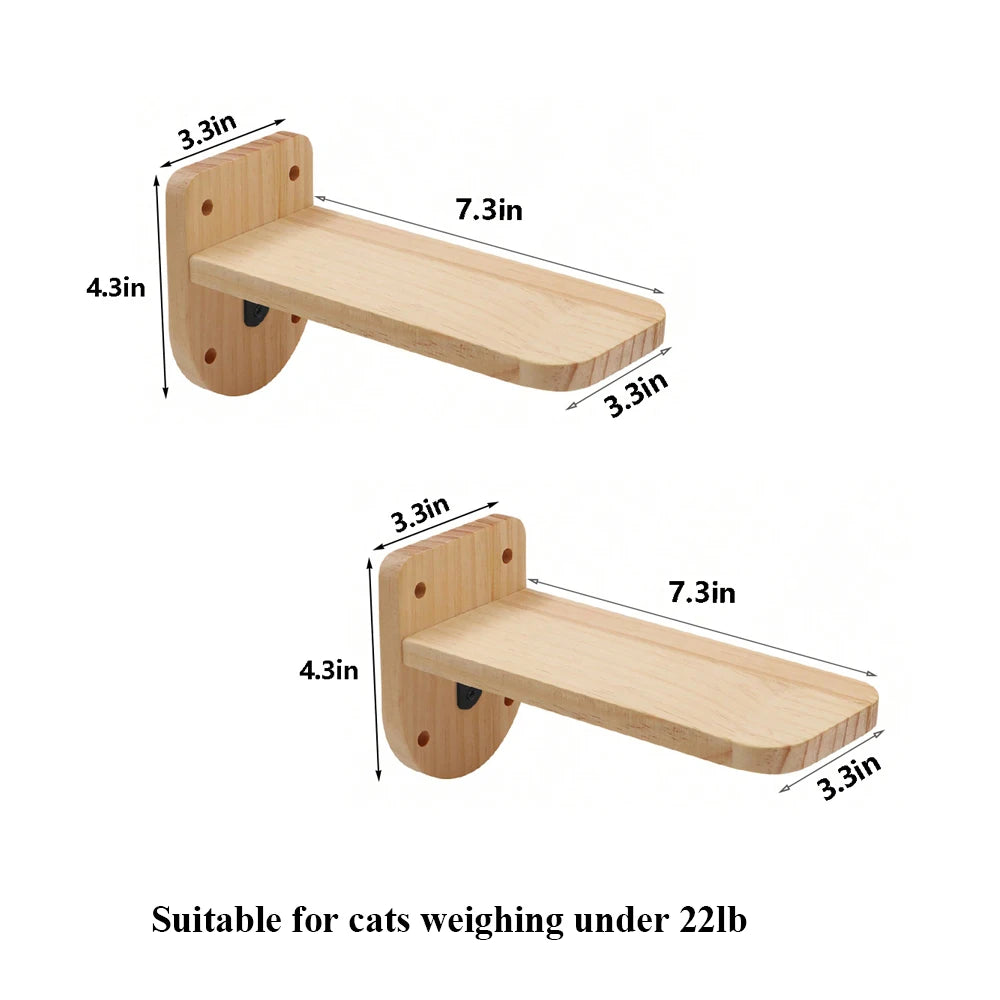 Cat Shelf Wall Hammock Climbing Shelves