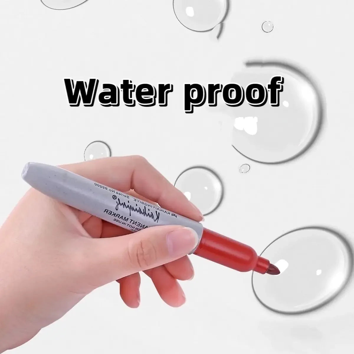 12colors Fine Point Permanent Markers