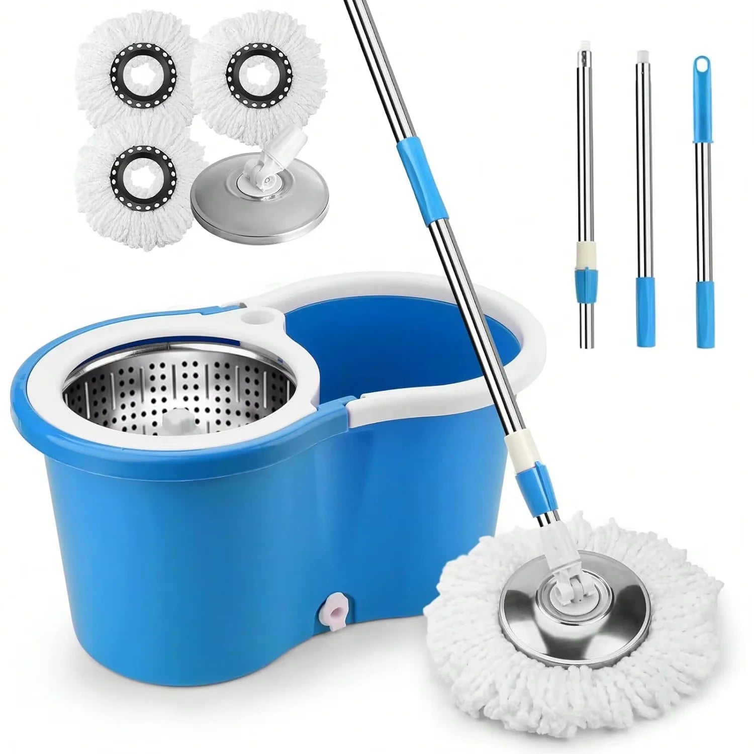 Heavy Duty Spin Mop Bucket System