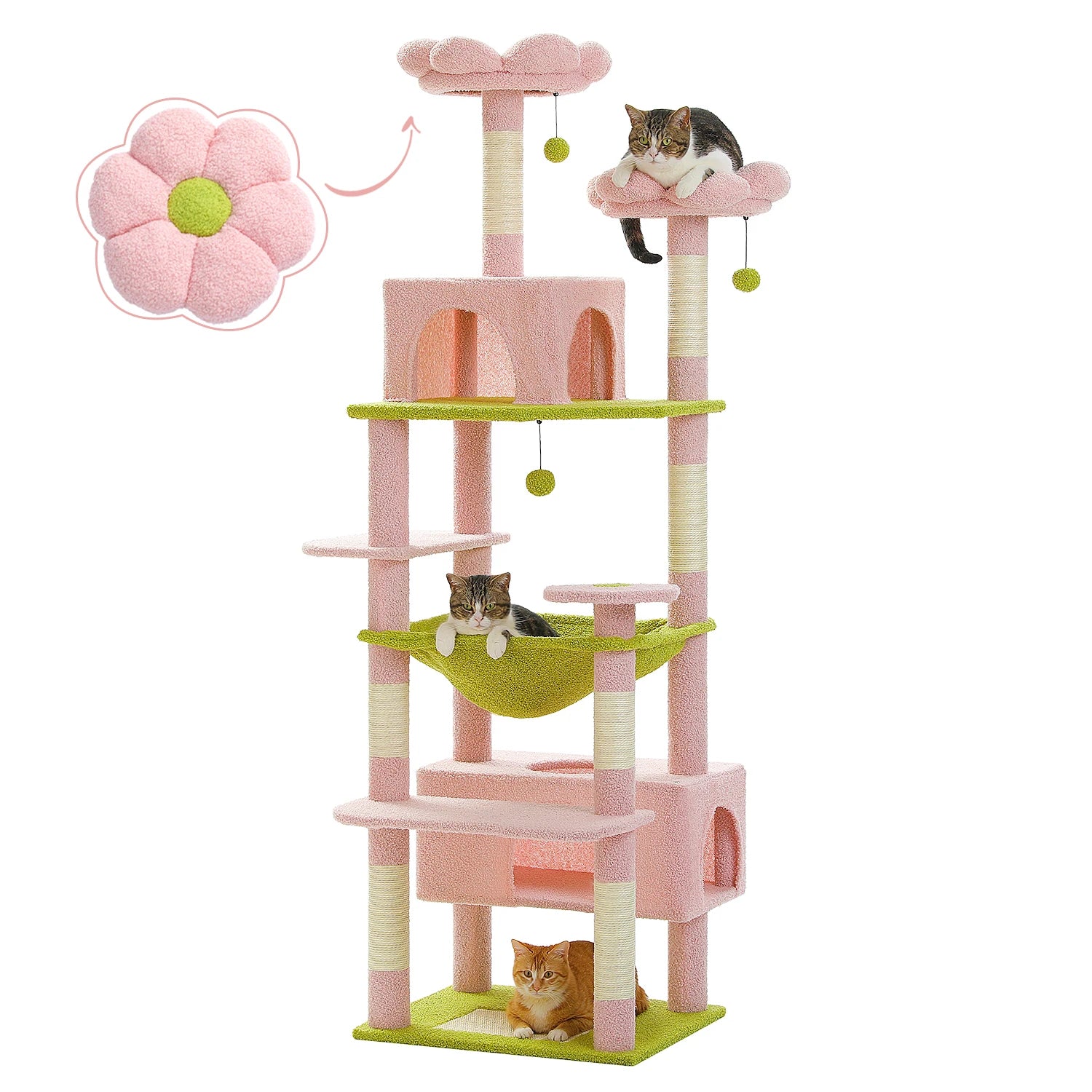 Multi-Level Cat Tree/ Scratching Posts