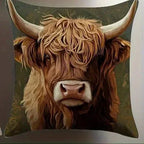 Highland Cows Pillow Covers