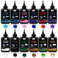 12-Color Solid-Color UV Resin Set