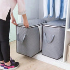 2 Types Quilted Storage Bag Zipper Organizer