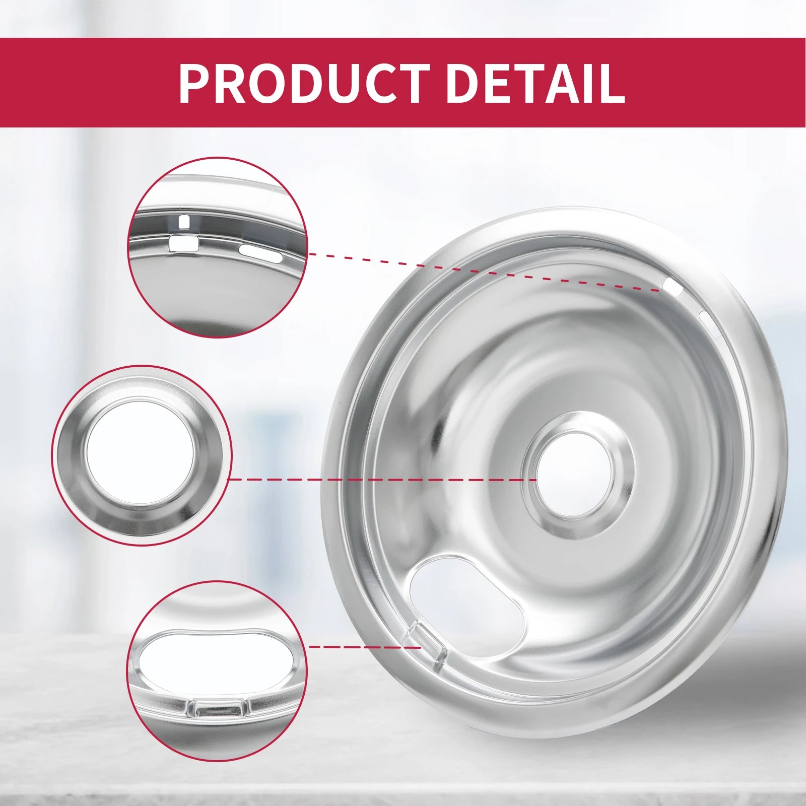 Stove Burner Drip Pans