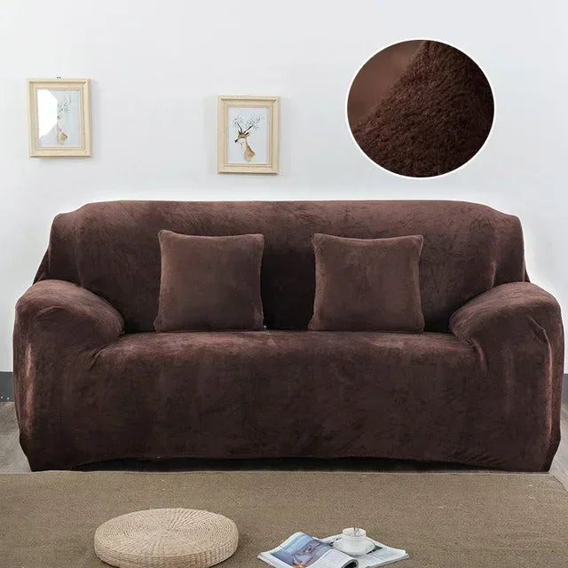 Sofa Covers, Velvet 1Pc Free Pillowcase