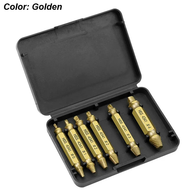 Damaged Screw Extractor Set