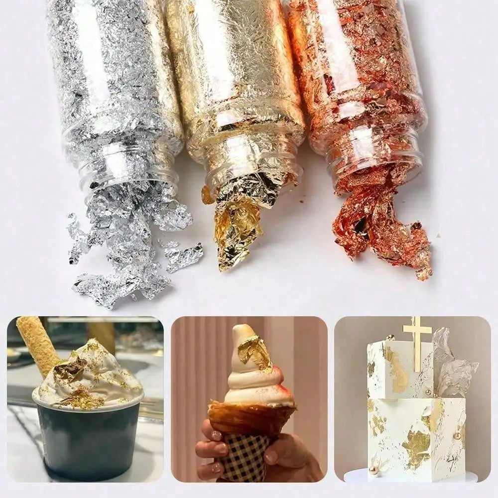 10g Gold Leaf Cake Topper