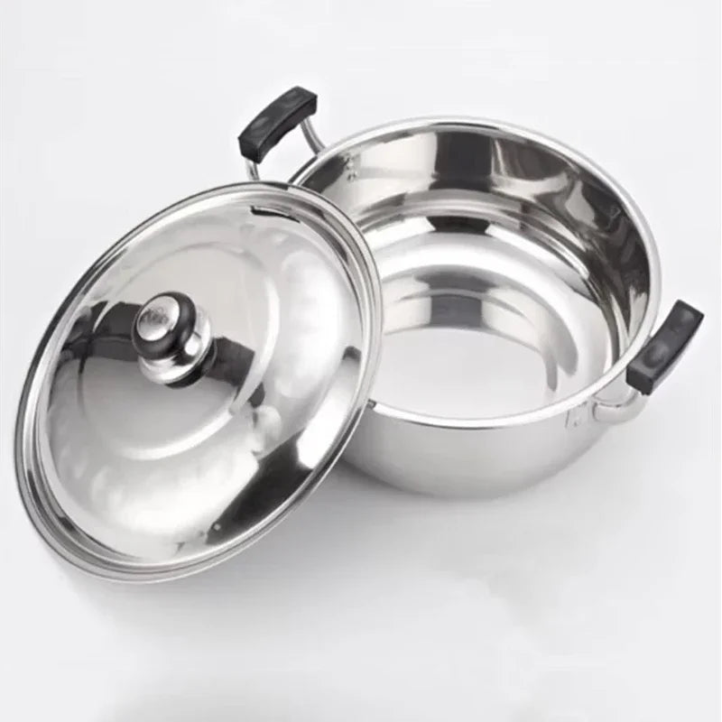 Stainless steel pot