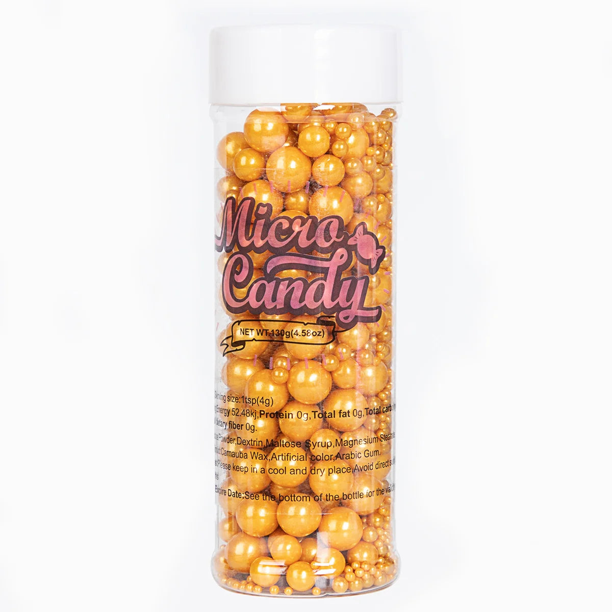 Colorful Pearl Sprinkles Cake Decor
