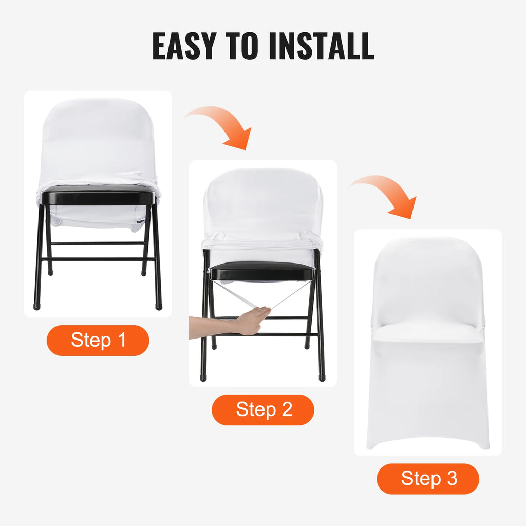 12, 30Pcs Chair Stretch Slipcover