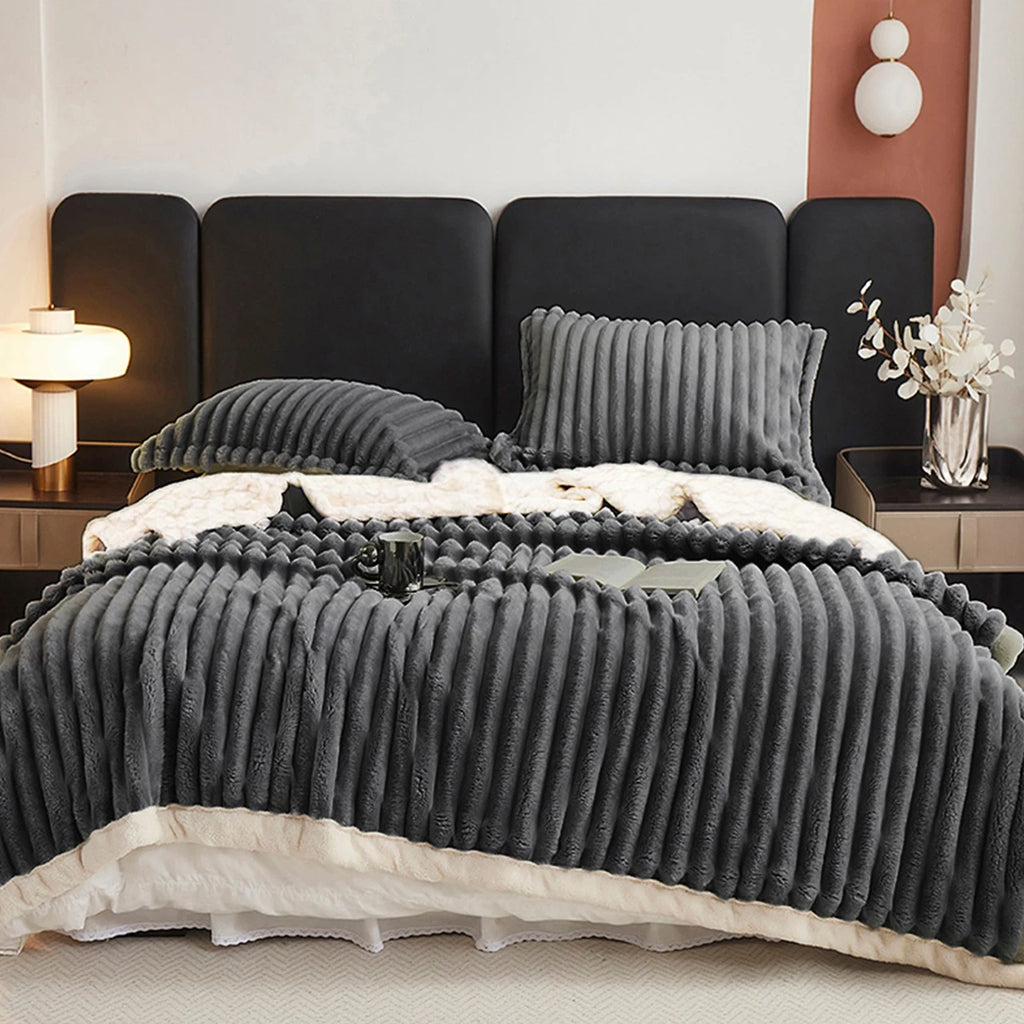 1pc Weighted Fleece Blanket
