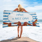 Dachshund Beach Towel