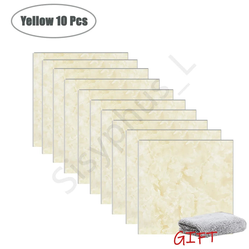 10-50Pcs Marble Wall Stickers