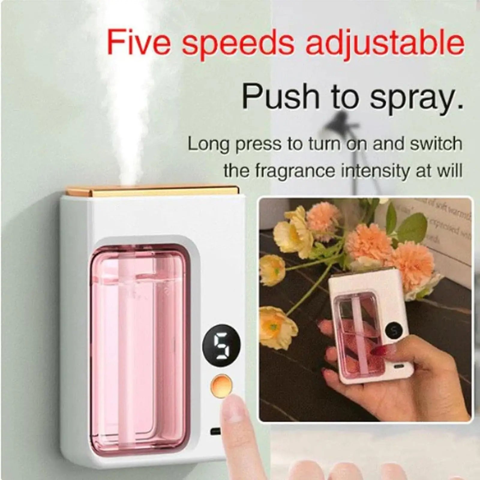 Diffuser Aromatherapy,  Wall Hanging , Portable,  Automatic