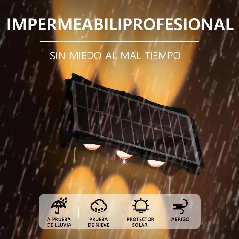 Solar Wall Outdoor Light, Waterproof