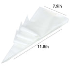 100PCS Disposable Piping Bags