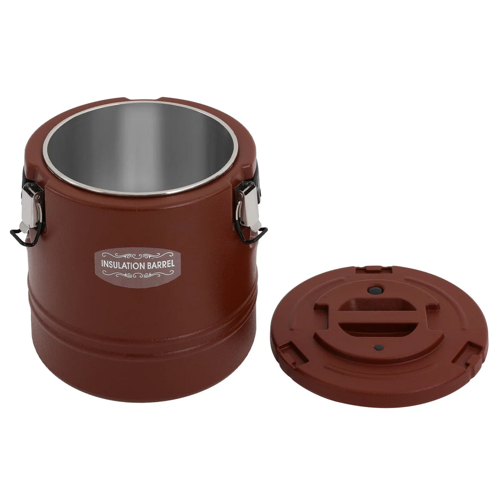 Insulated Bucket Stainless Steel , PE/PU Foam, Round
