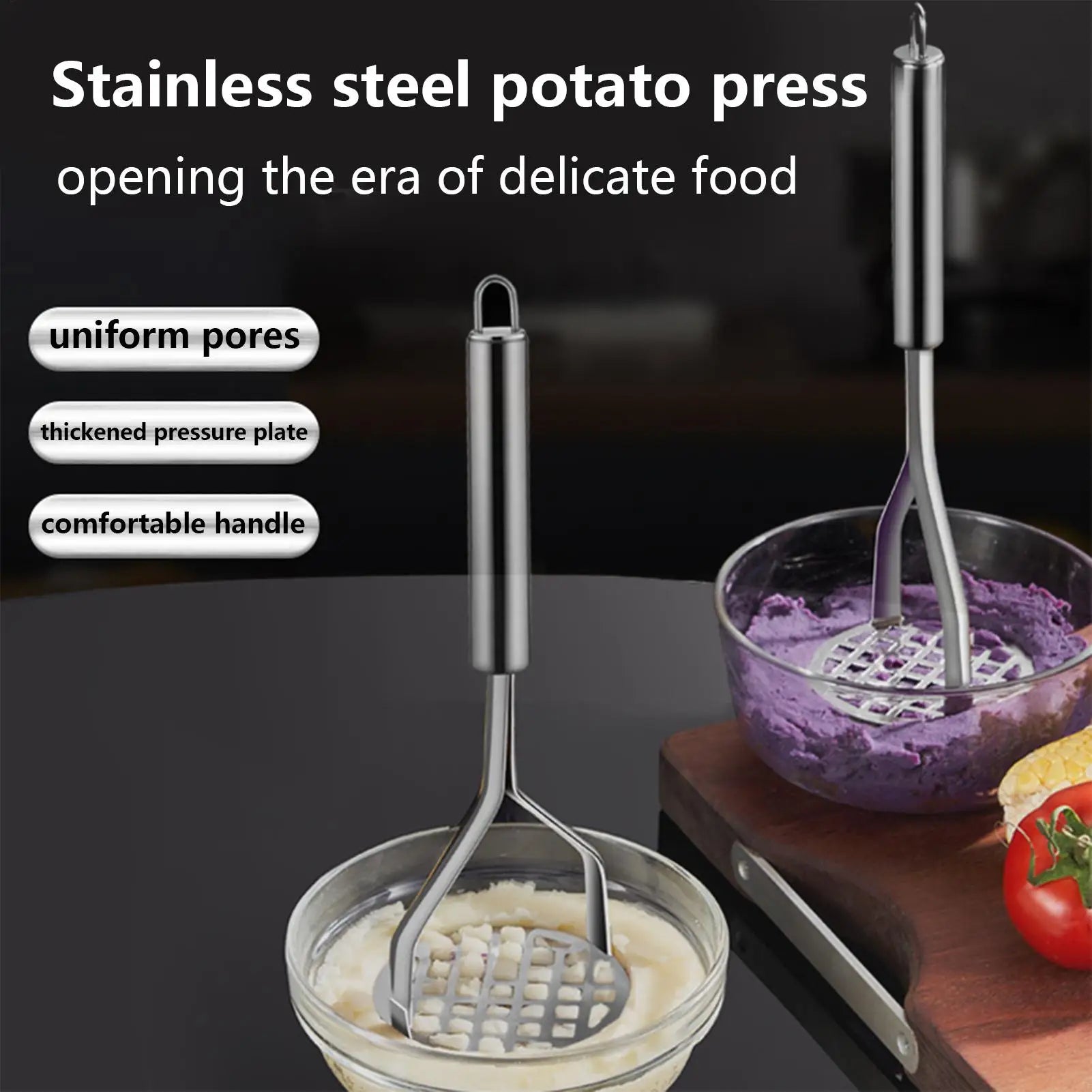 Stainless Steel  Masher, Manual