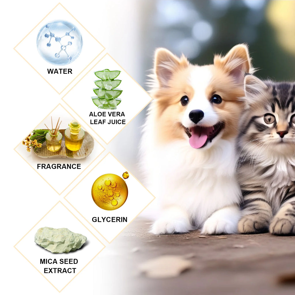 Dog Wash Shampoo: Flea, Mite Killer,  Anti-Itch