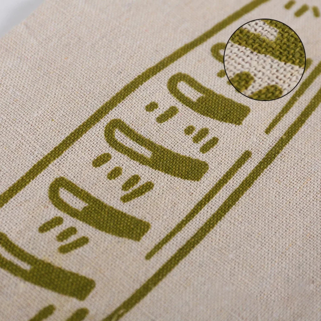 Linen Bread Bags/ Reusable, Drawstring