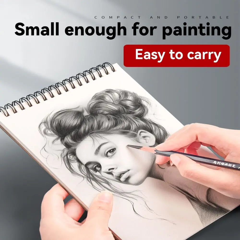 8K 16K Coil Sketchbook Eco-Friendly Acid Free
