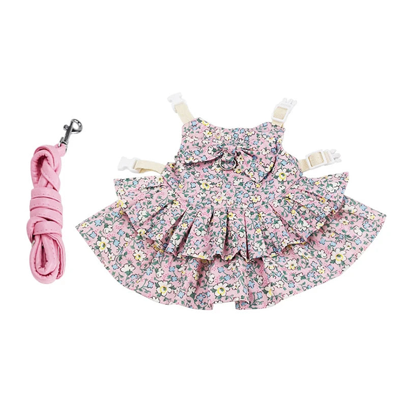 Rabbit Harness Dress/ Leash Set