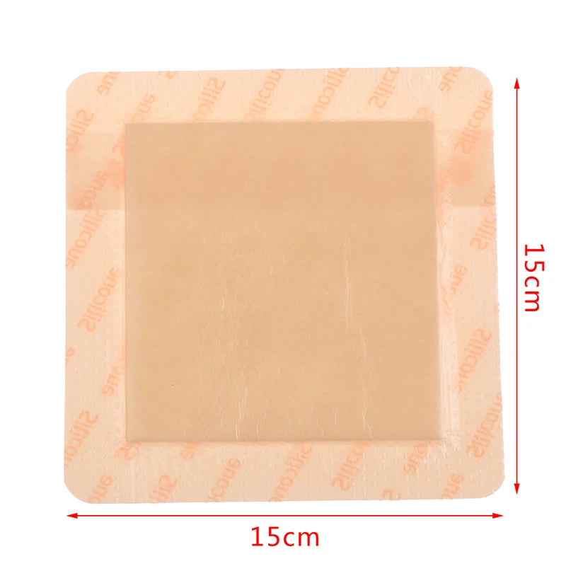 5pcs silicone foam dressing waterproof, sterile
