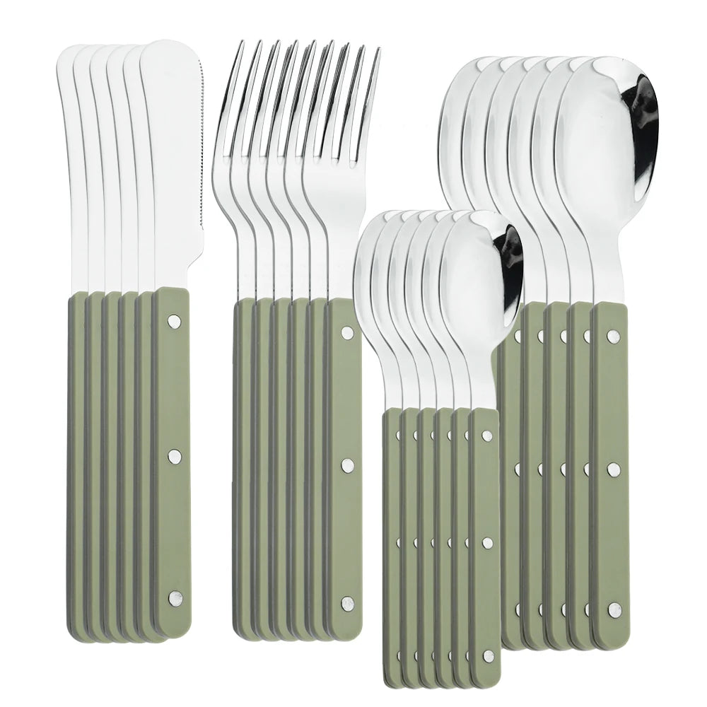 Green Western Dinnerware