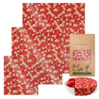 3PC/SET Beeswax Food Wraps, Reusable
