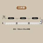 Shower Curtain Rod, Foldable