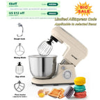 1pc,5Qt Tilt-Head Electric Stand Mixer