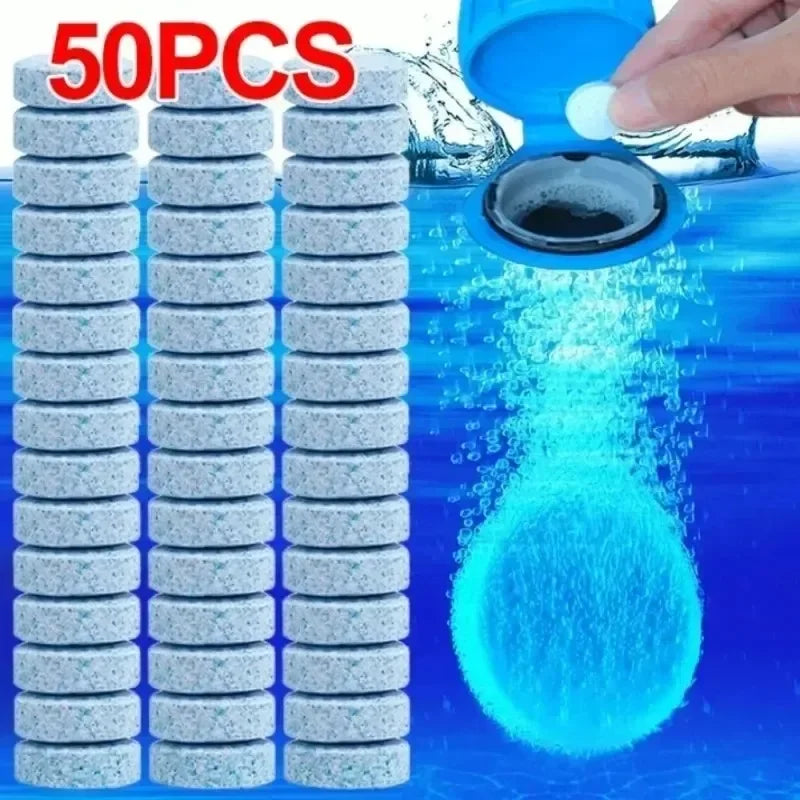 Effervescent Tablet Glass Solid Detergent