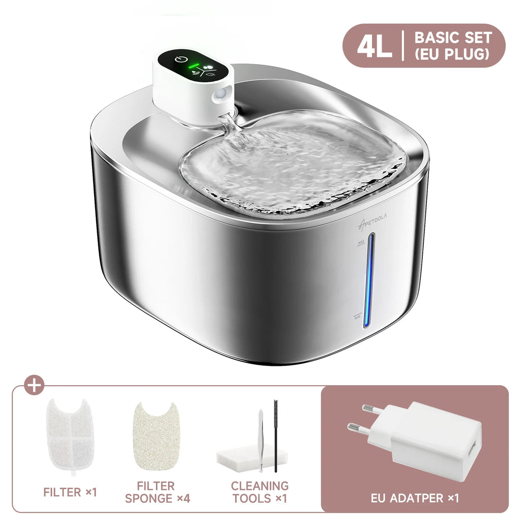 Wireless Pet Water Fountain/ Auto Sensor