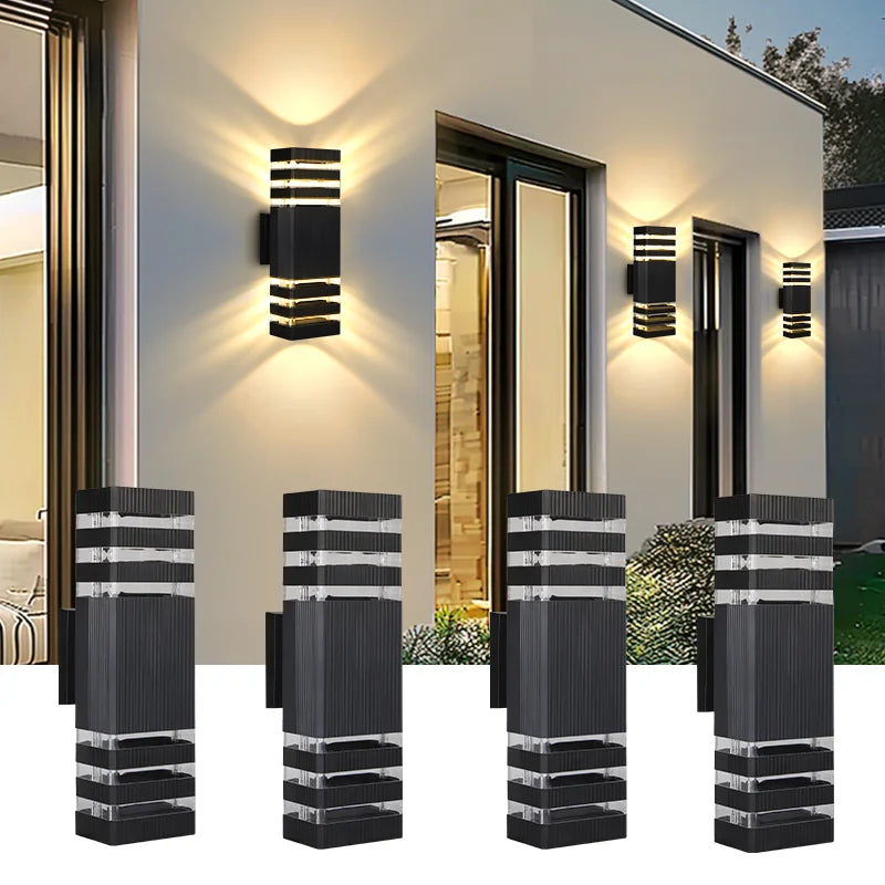 Modern Outdoor Decor Wall Light