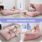 Giant Bean Bag Chair with Washable Cover