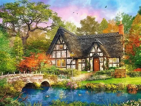 5D DIY Diamond Painting Landscape