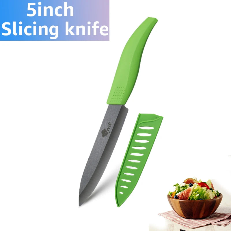 Black Ceramic Chef Knives Cooking Set