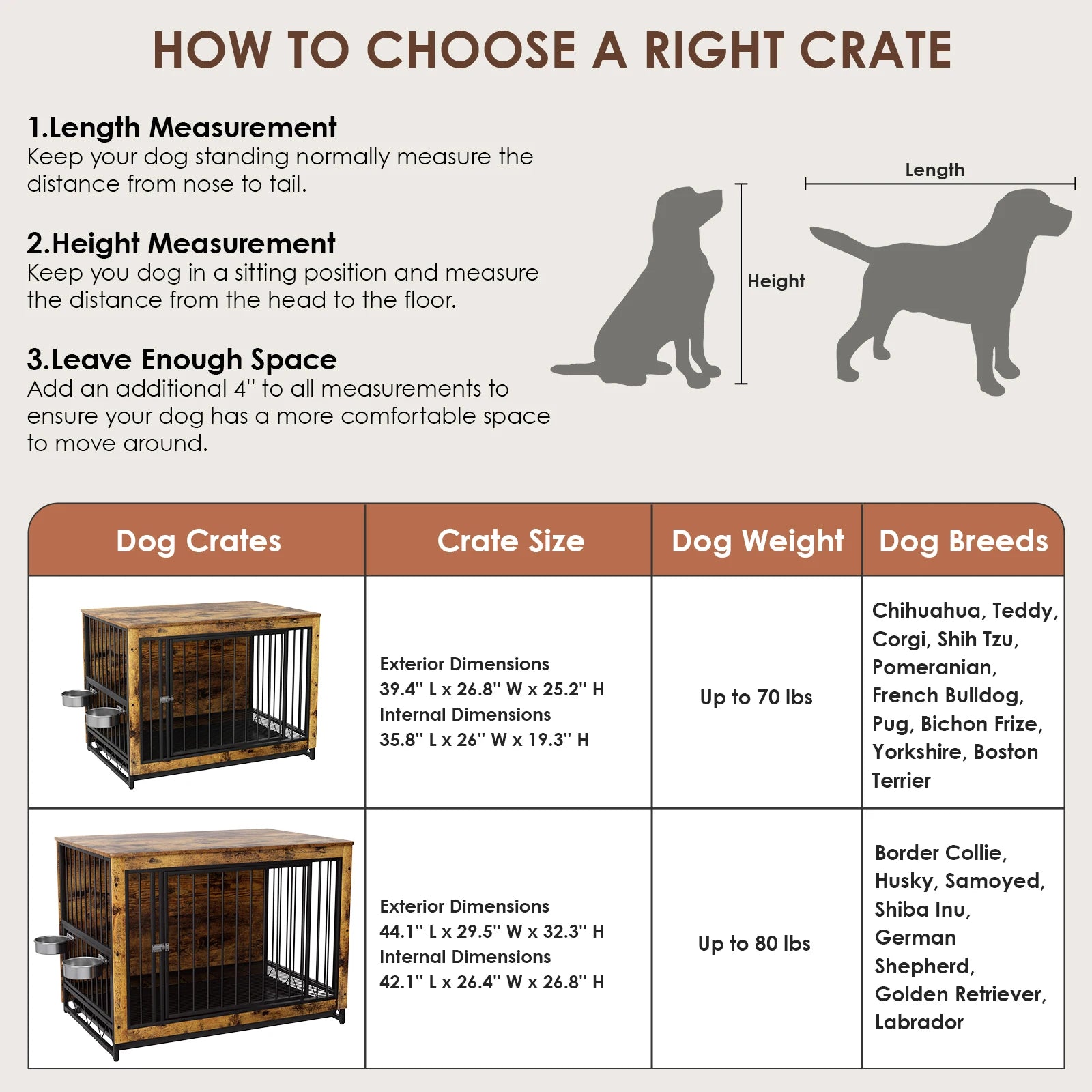 Furniture Style Dog Kennel