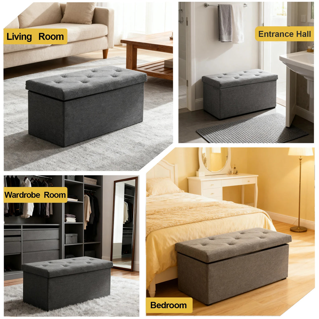 Storage Ottoman Bench