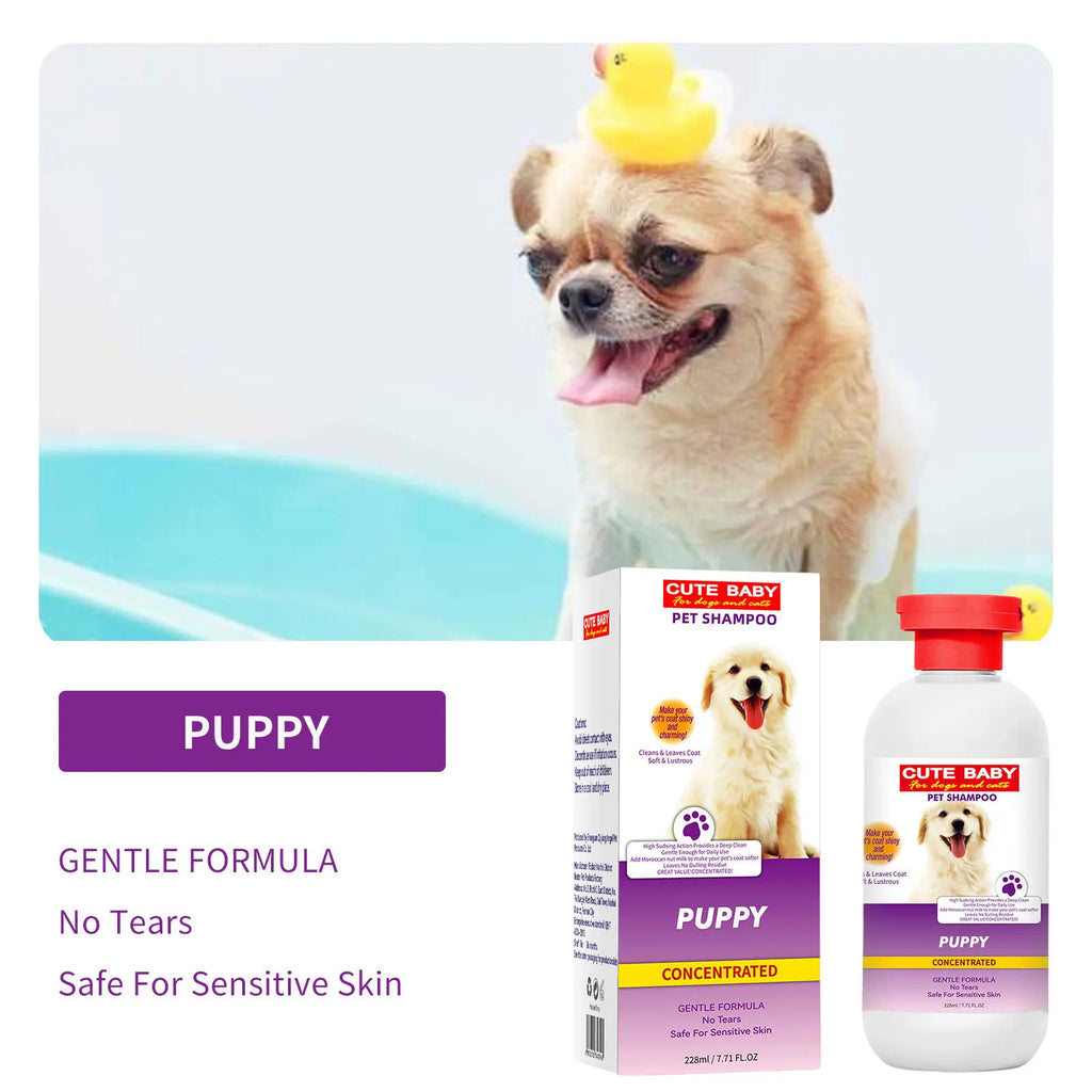 Premium Whitening Pet Grooming Shampoo