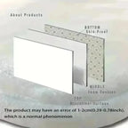 Rainbow Colored Ceramic Tile Mat